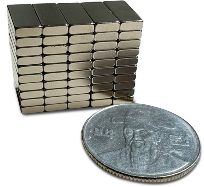 10*5*2 네오디움 사각자석 NS 지름 10mm x 5mm x 2mm [니즈], 50개