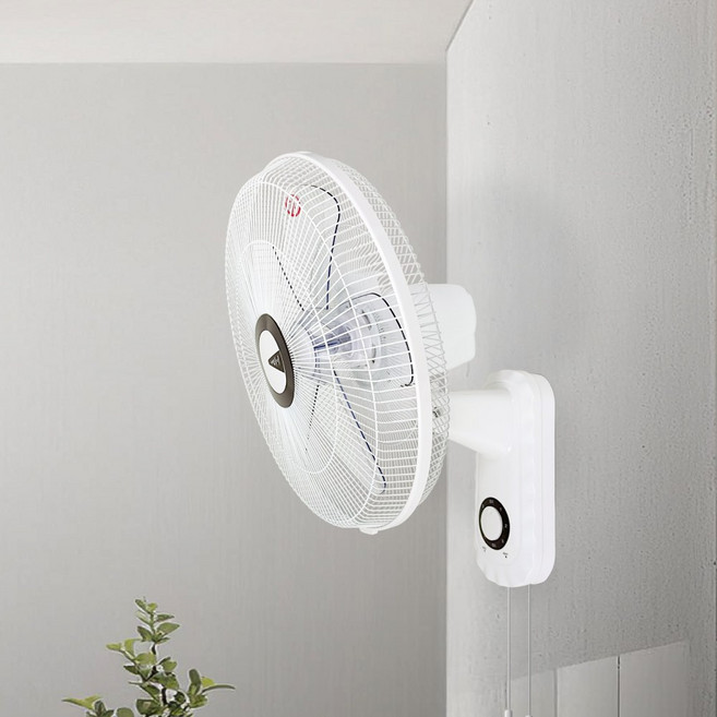 엘디 바람돌이 5엽날개 가정용 사무실 식당 벽걸이형 선풍기 16인치 LD-F16W