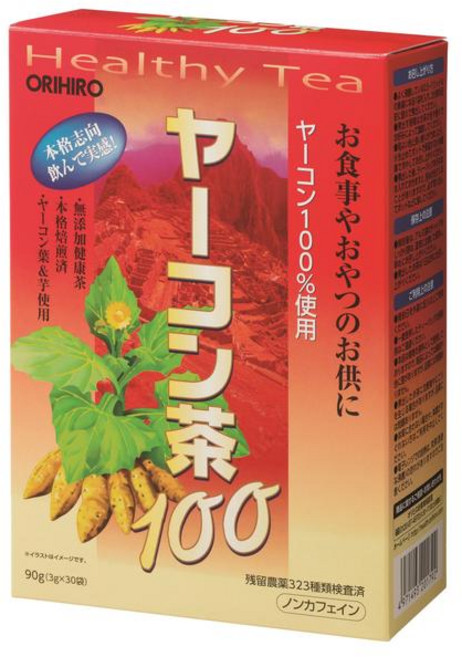 오리히로 야콘 차 100 3gx30 포장, 3g, 1, 30