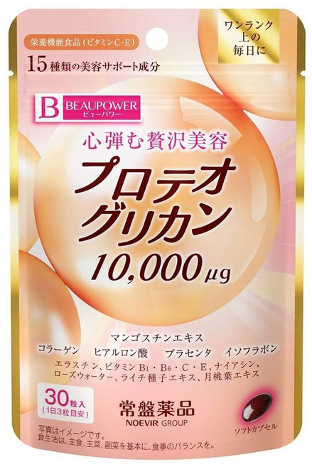 Beaupower 蛋白聚醣膠囊, 1包, 30顆