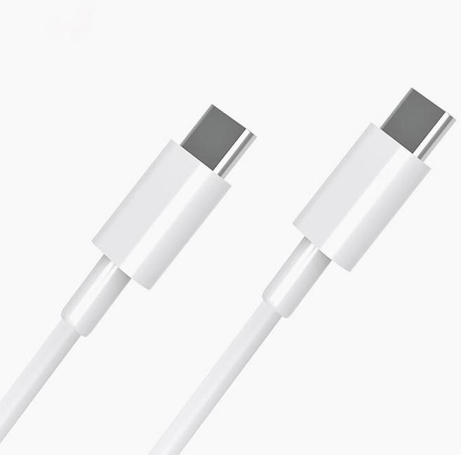 두들 케이블 USB C to C 100W 5A (애플 맥북 충전기 호환), 1m, 화이트, 1개