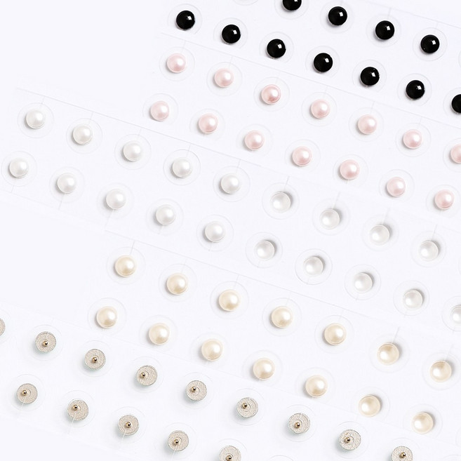 [티-어랑] 귀지압이혈패치 이어테라피 3M 의료용테이프 4mm / 20P 프리머엄크리스탈 귀지압패치 이혈패치 귀침 이침 귀혈자리 귀침효과 귀침 수지침, 7)6월-진주, 1개