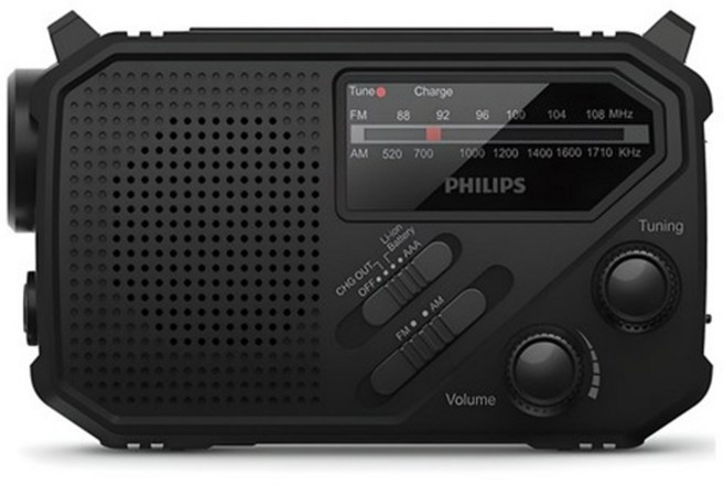 필립스 플래시 라디오, TaR1609/00(새상품), 어두운