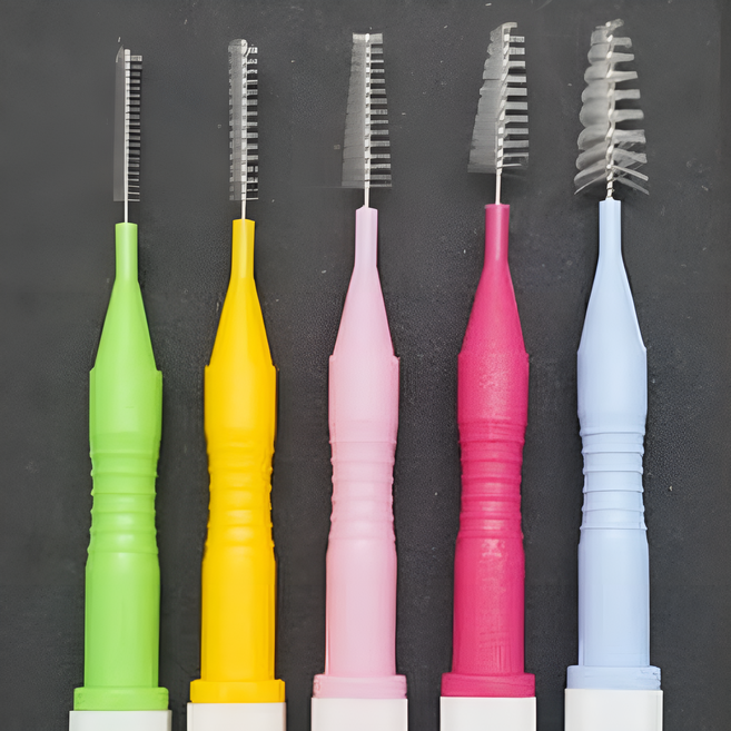 치과몰 치과용 치간 칫솔 치솔, 1세트, 5개입, 1mm, 3S (5개입)