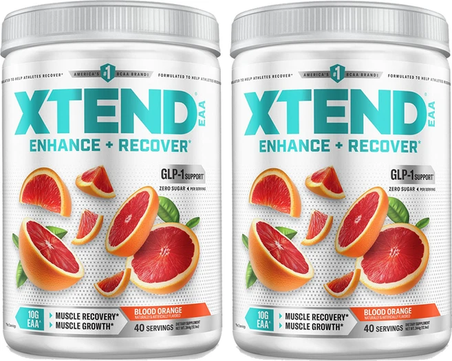 XTEND 싸이베이션 EAA 엑스텐드 EAA XTEND EAA + BCAA 아미노산 파우더 40 서빙, 2개 - 쿠팡