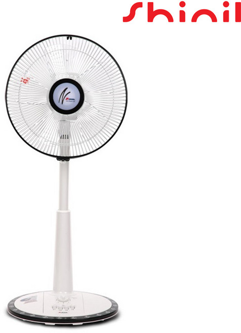 신일산업 신일 선풍기 가정용 사무실 스탠드 좌석용 기본형, 화이트 + 블랙, SIF-12PLS