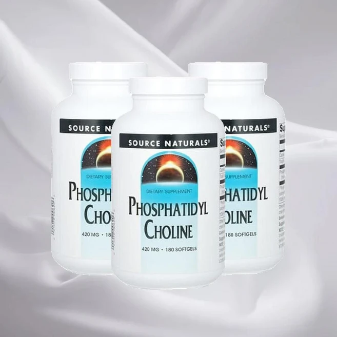 소스내추럴스 포스파티딜콜린 포스타디딜콜린 420mg 180정 3병 포스파디딜콜린, 3개 - 쿠팡