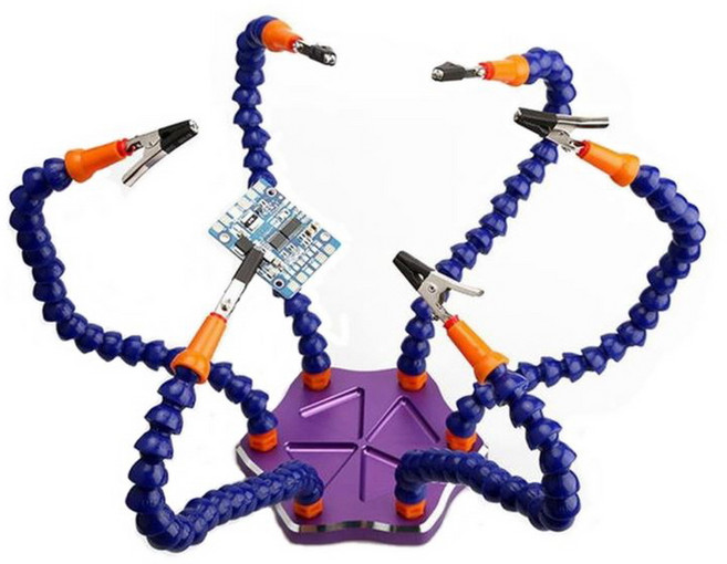 용접 스탠드 스텐드 납땜용품 납땜스탠드 문어발 아두이노, 1개