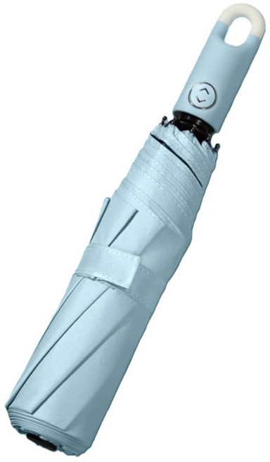 [ 1+1 ] 잠금고리 손잡이 UV차단 파스텔 3단 자동우산