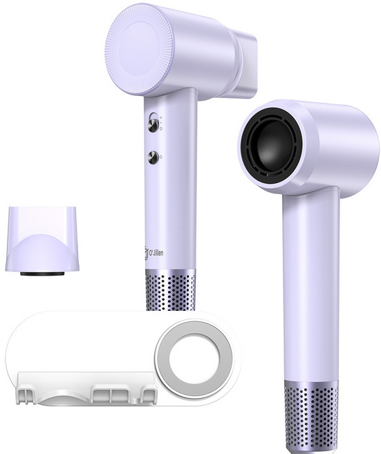 오지렌 초고속 고출력 초경량 음이온 BLDC 모터 헤어 드라이기, 퍼플