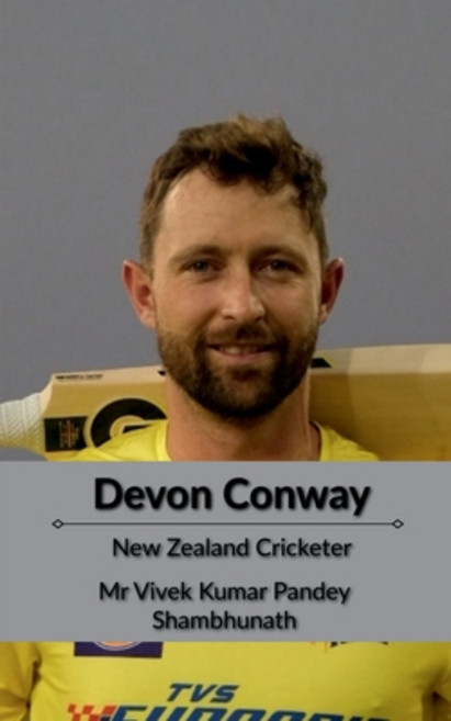 (영문도서) Devon Conway: New Zealand Cricketer Paperback, Notion Press, English, 9798889232032