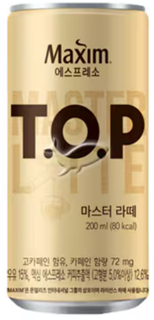 티오피 마스터 라떼, 12개, 200ml