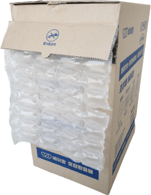 [대용량] 에어팡 포장용에어캡 에어팩 에어쿠션 택배 포장 뽁뽁이 포장완충재 블럭형 매트형 [디스펜서형], 디스펜서형  4볼 매트형, 1개