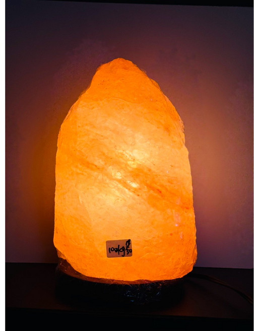 耐千度陶瓷燈頭 保險絲自動斷電開關 收藏級鹽燈 晶化鹽燈 10.2kg, 搭配開關電線
