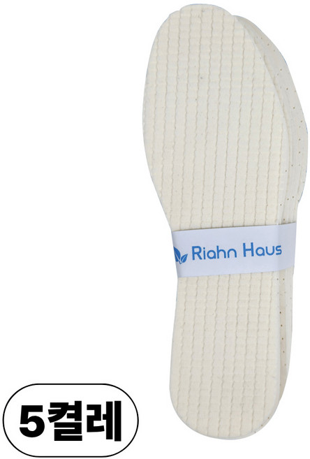 리안하우스 편한 라텍스 신발 깔창 인솔, 5개
