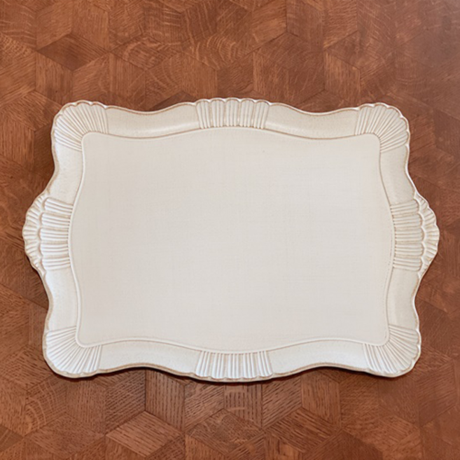 세자티니 사각 쟁반, 1개