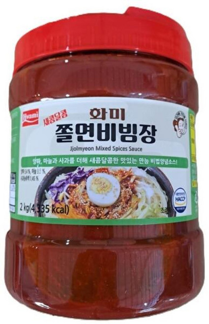 화미 쫄면비빔장 2kg, 1개