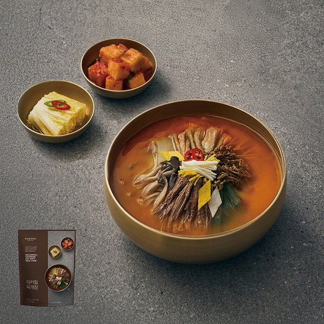 [워커힐호텔] 갈비탕 곰탕 육개장 3종 6팩 세트 명월관 한우사골 소고기육수, 9개