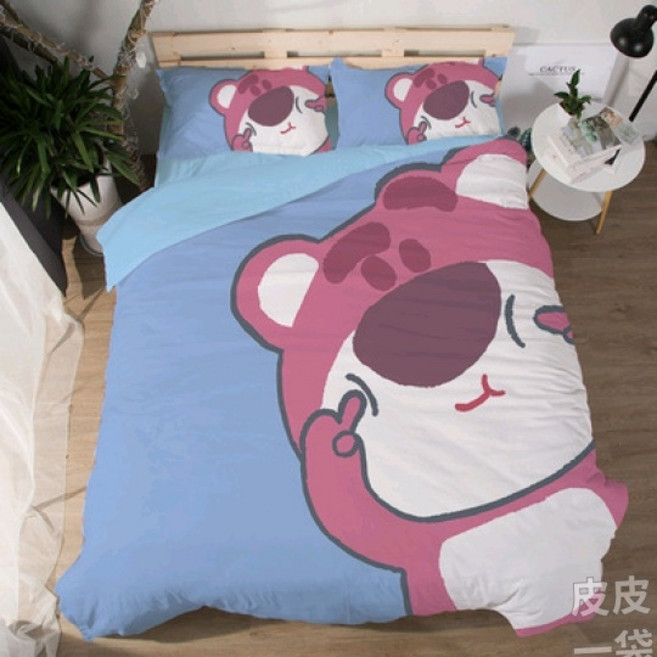 토이스토리 이불 커버 세트 랏소베어 세트 베개 침구, AK