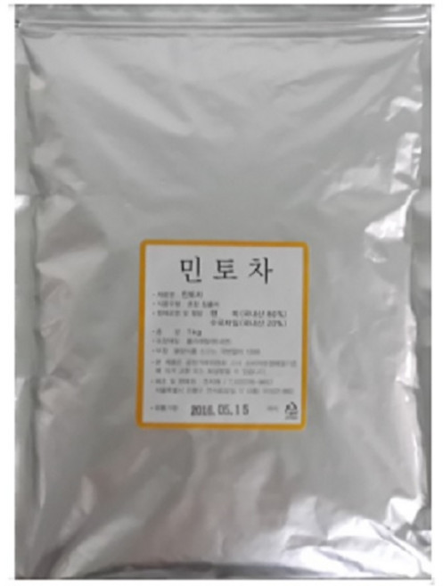 천지이슬 민토차1kg(업소용) Drip Tea/Free Micro Plastics/Minto Tea, 1kg, 1개, 1개입