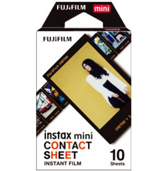 FUJIFILM instax mini 拍立得底片 (10張/盒), 1個, 懷舊軟片風格