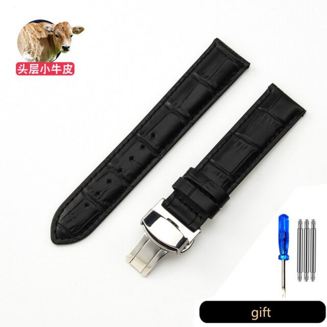 가죽시계줄 스트랩 호환 티소 1853 Le Locle T41 T006 Starfish
