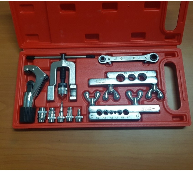 동관 확관기 세트 - 파이프 확장기 + 동파이프 커터 포함 - 튜브 확관 공구 키트, 1세트