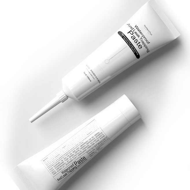 VohaoChai 防水補漏膏 150ml, 1個, 補漏美縫膏150ml（白色）