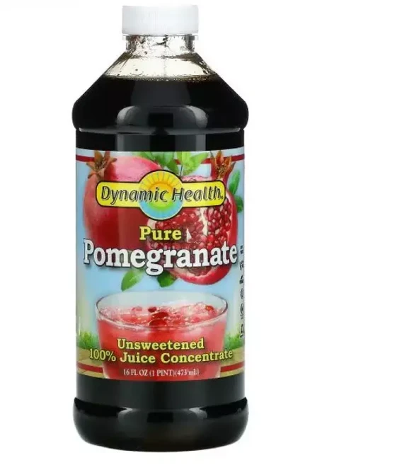 다이나믹헬스 퓨어 석류즙 주스 무설탕 Pure Pomegranate, 1개, 473ml - 쿠팡