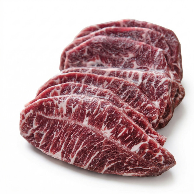 부채살 스테이크용 500g 수입소고기, 1개