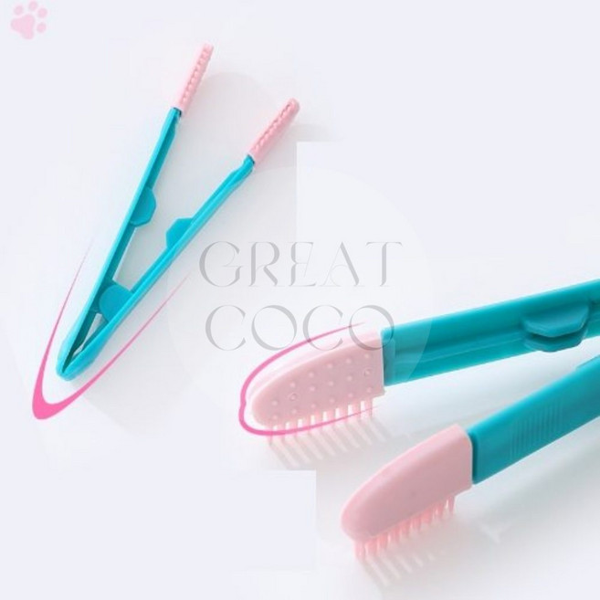 그코 애묘 애견 클렌징 브러시 강아지아이클렌저, 1개