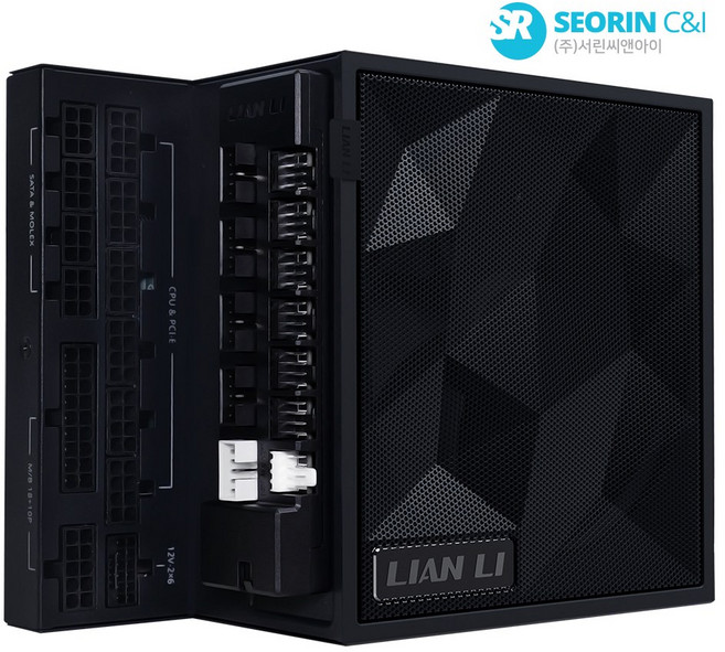 리안리 LIAN LI EDGE GOLD 1200 블랙 (HUB포함), 선택하세요