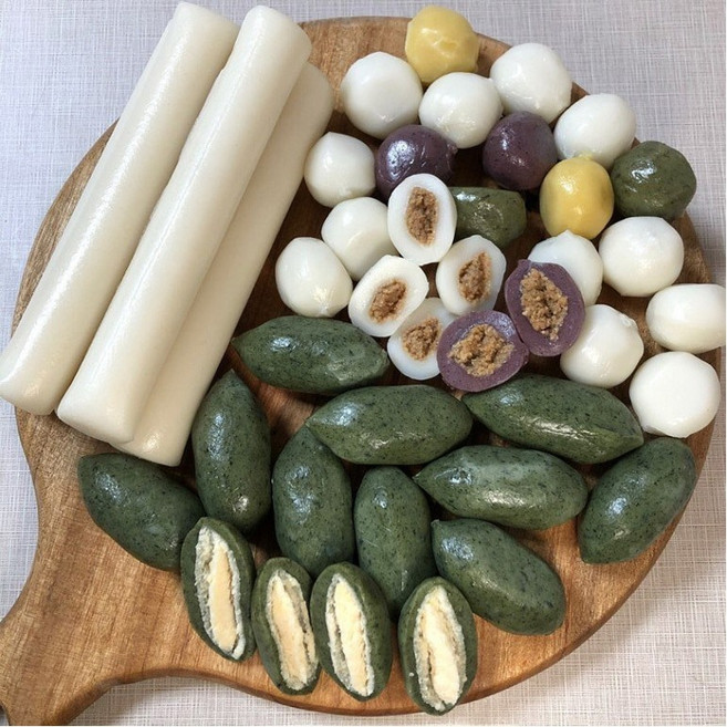 천번을 치대어 쫄깃한 모시떡 1kg, 1개