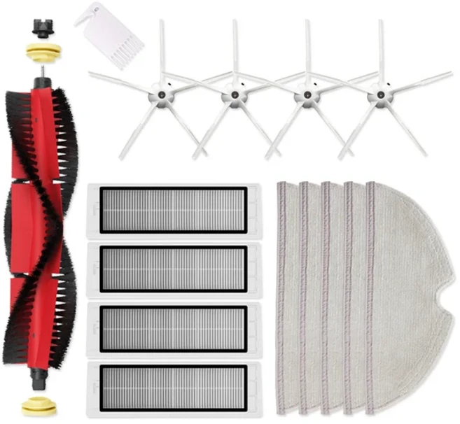 쿠쿠스토어 Xiaomi Roborock S MaxV MAX Pure 진공 청소기 부품 새 탈착식 메인 브러시 세척 가능 HEPA 필, 01 CHINA, 10 as the picture