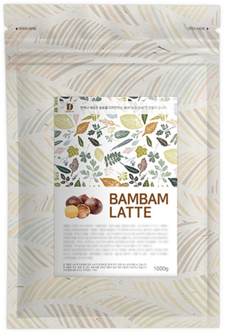 파피루 밤밤라떼 파우더, 1kg, 1개, 1개입