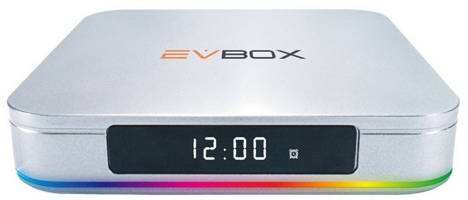 EVBOX 數位機上盒, 1套, EVBOX 12 MAX 易播 智能電視盒+擺頭製冷風扇-白色