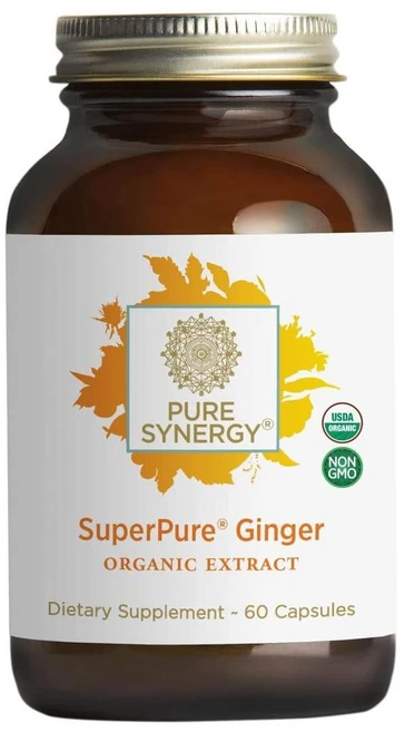 퓨어 시너지 Pure Synergy SuperPure Ginger 슈퍼퓨어 진저 60캡슐, 60정, 1개 - 쿠팡