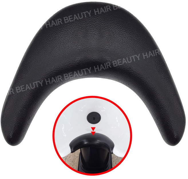 미래로 샴푸 목받침 3번 스파목받이 미용실샴푸대, 1개, 블랙