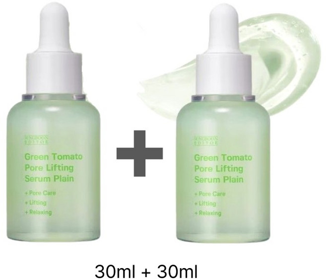 다이소-성분에디터 그린토마토 포어 리프팅 모공 앰플 1+1(30mlx2개), 30ml, 2개