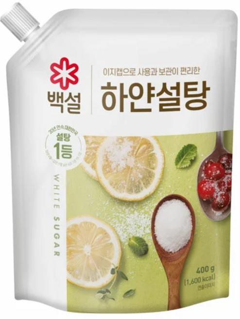 백설 하얀설탕, 400g, 14개