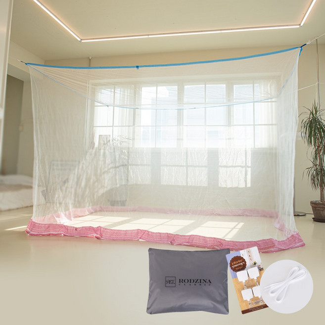 맘스필 5인6인용 그랜드 국산 사각모기장 세트