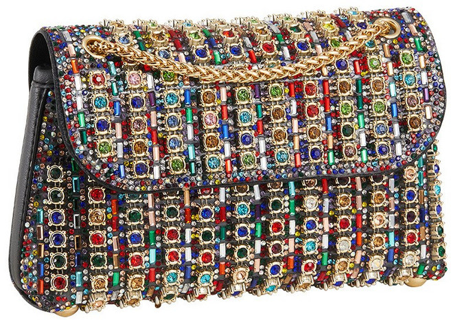 NYSTYLE 여성 큐빅 크로스백 파티백