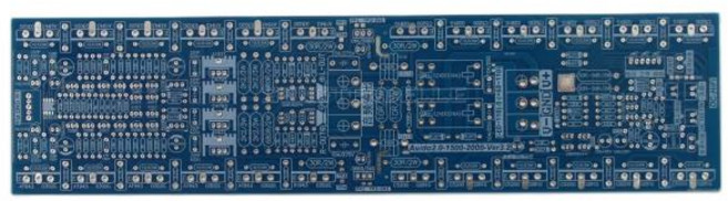 고전력 HiFi 증폭기 보드 2.0 2 채널 2000W 스테이지 홈 오디오 PCB