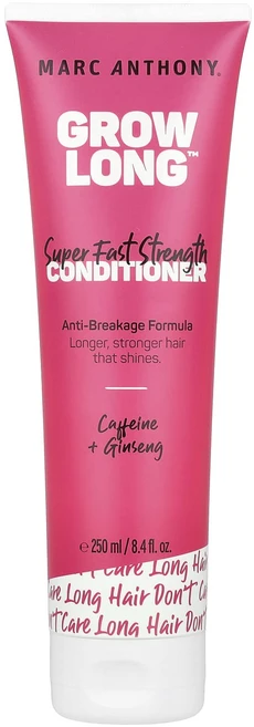 Marc Anthony Grow Long 슈퍼 패스트 스트렝스 리브-인 컨디셔너 카페인 + 인삼 250ml(8.4fl oz), MarcAnthonyGrowLong슈퍼패스트스트렝스리브, 1개, 250ml - 쿠팡