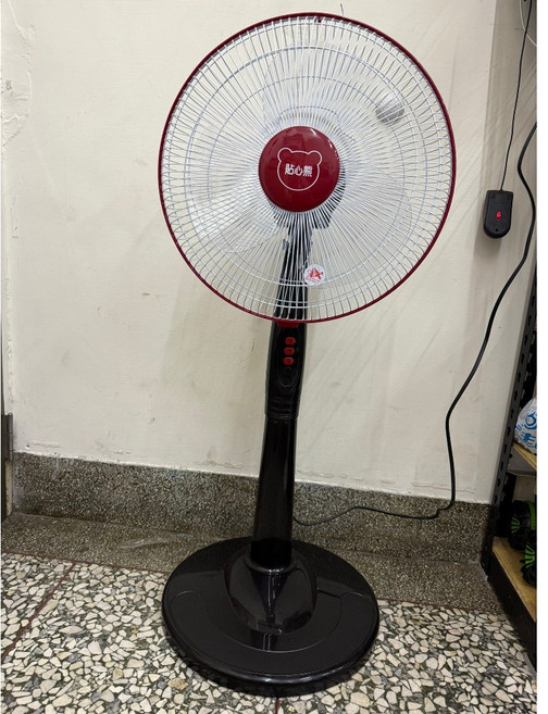 遙控器電風扇 可遙控電扇 可定時電扇 微電腦遙控式立扇 14吋電扇, BR-1496