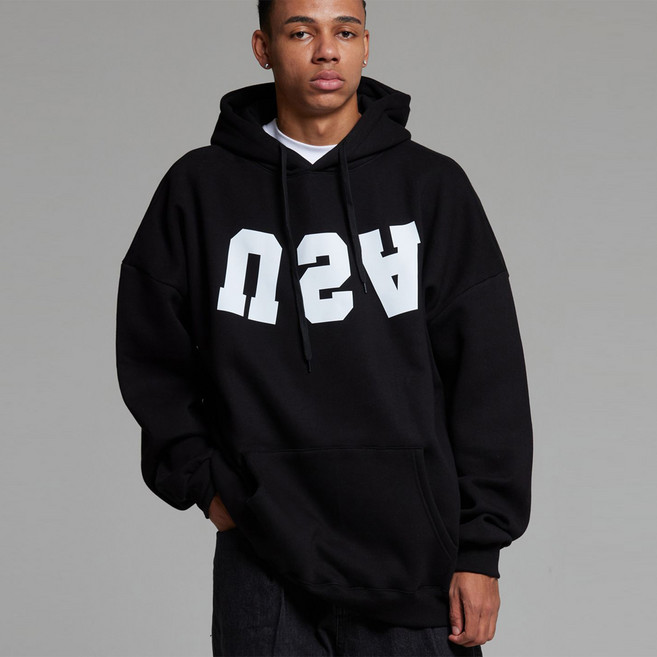 엘에이비 리버스 유에스에이 후드티