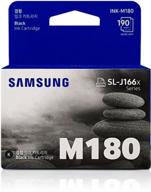 삼성 INK-M180 C180 정품잉크, INK-M180 검정/정품, 1개