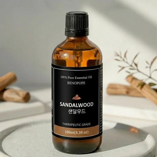 레노포프 에센셜오일 35종, 1개, 10.샌달우드, 100ml - 쿠팡