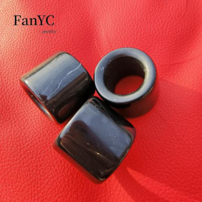 옥반지 비취 반지 탄생석 원석 천연 옥 가락지 한복 녹색 칭탄 약사왕석 엄지 남녀 적합한 정교하고 선물