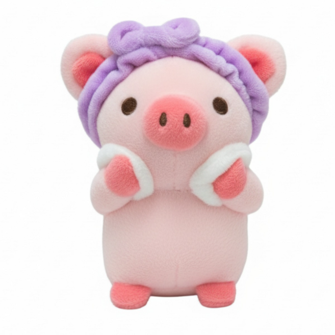 꿀꿀이 키링 세수꾸리, 1개, 세수꿀이